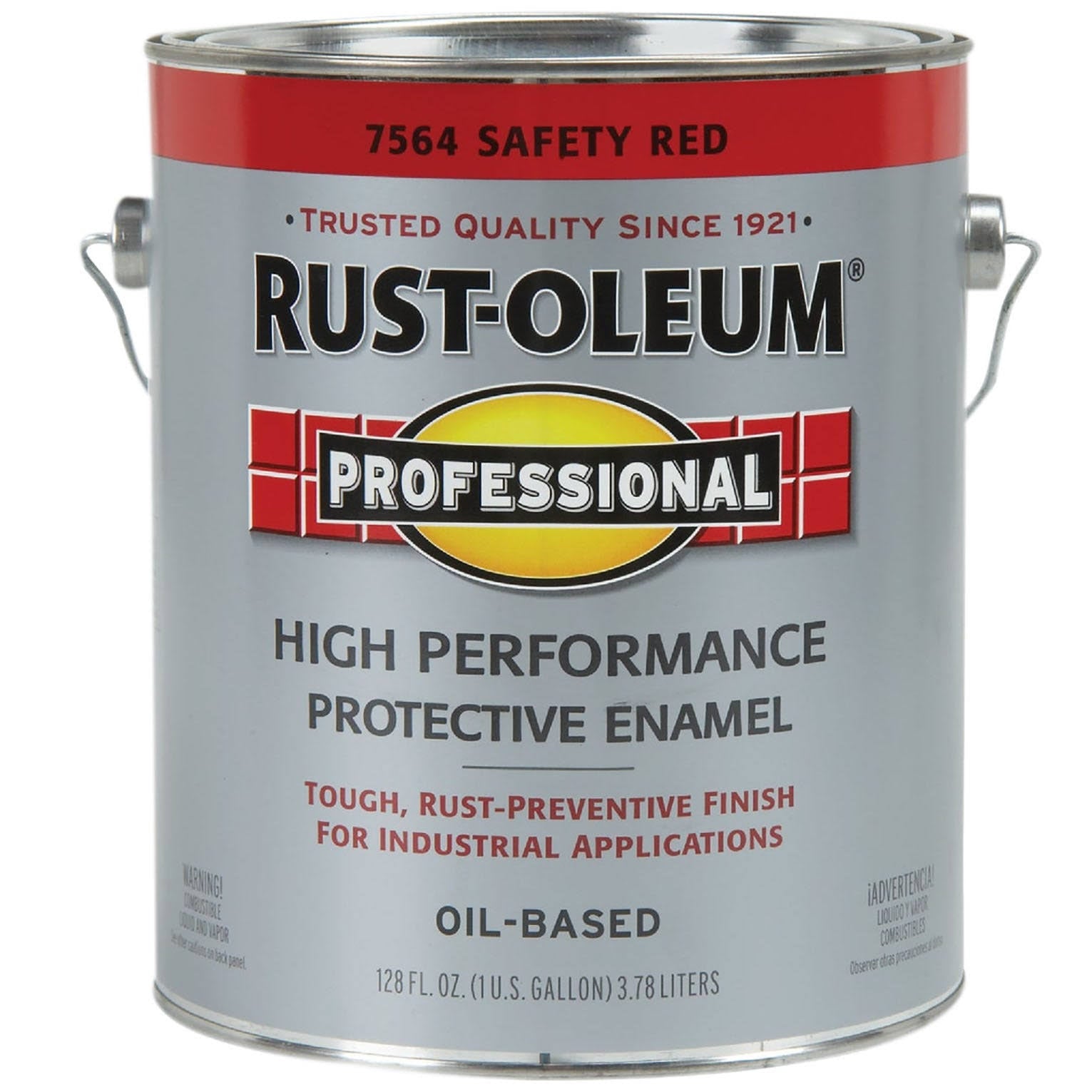 Professional High Performance Protective Enamel, Safety Red, 1 Gallon