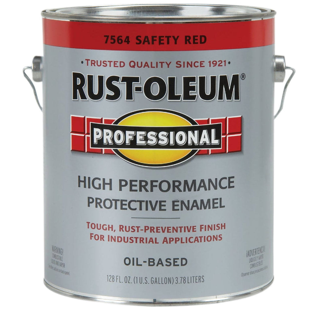 Professional High Performance Protective Enamel, Safety Red, 1 Gallon